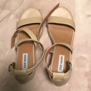 brand new steve madden wedges